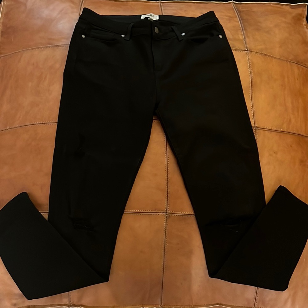 Women’s PAIGE black distressed jeans